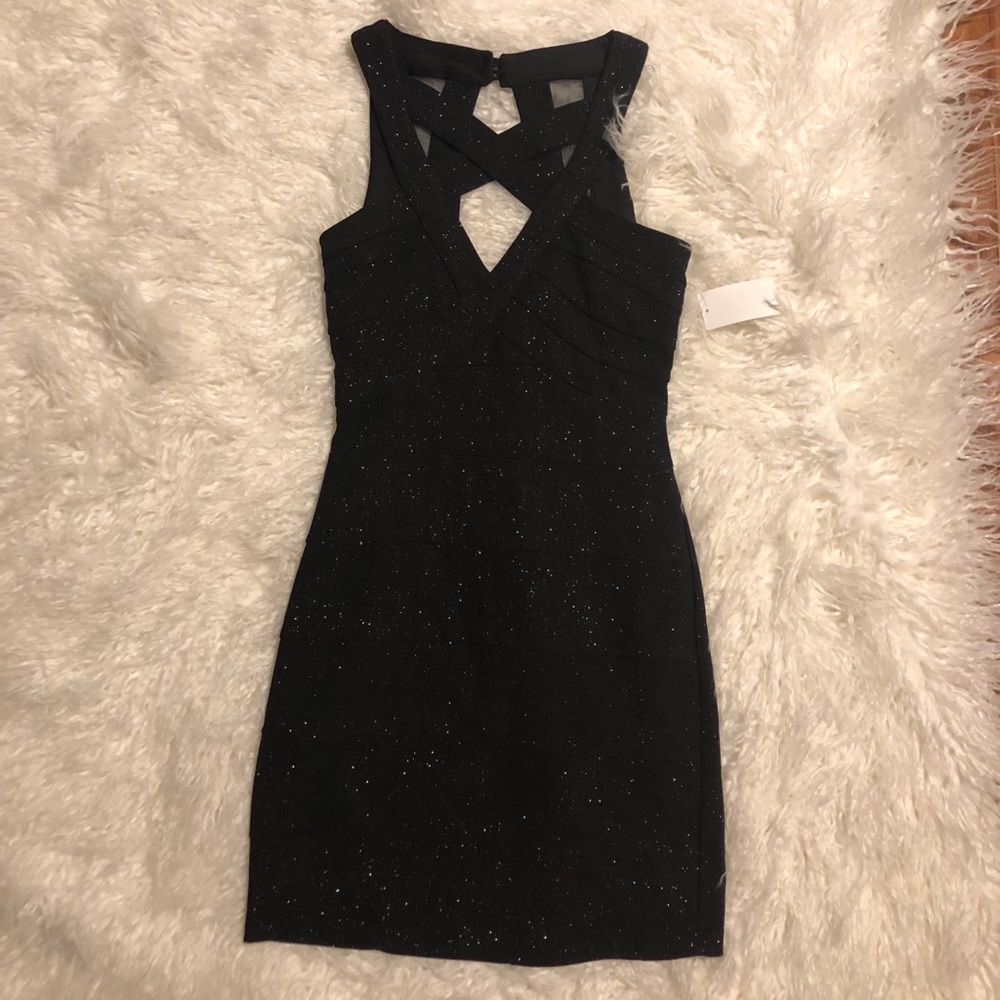 Black Sparkle Ruby Rox Dress